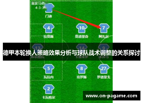 德甲本轮换人策略效果分析与球队战术调整的关系探讨