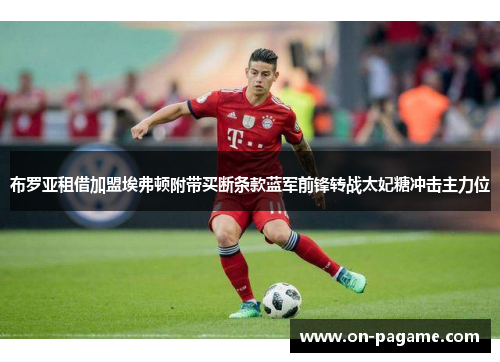 布罗亚租借加盟埃弗顿附带买断条款蓝军前锋转战太妃糖冲击主力位 布罗亚租借加盟埃弗顿附带买断条款蓝军前锋转战太妃糖冲击主力位
